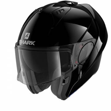 Cască Moto Modulară SHARK EVO ES BLANK · Negru  - 2