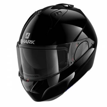 Cască Moto Modulară SHARK EVO ES BLANK · Negru  - 0
