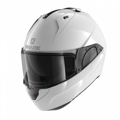 Cască Moto Modulară SHARK EVO ES BLANK · Alb  - 0