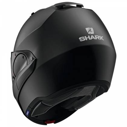 Cască Moto Modulară SHARK EVO ES BLANK · Negru Mat  - 3