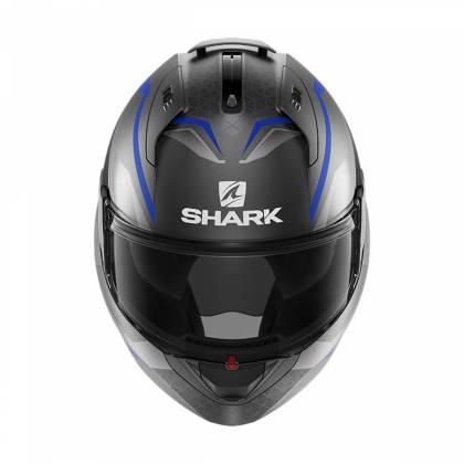 Cască Moto Modulară SHARK EVO ES YARI · Gri / Albastru Mat  - 1
