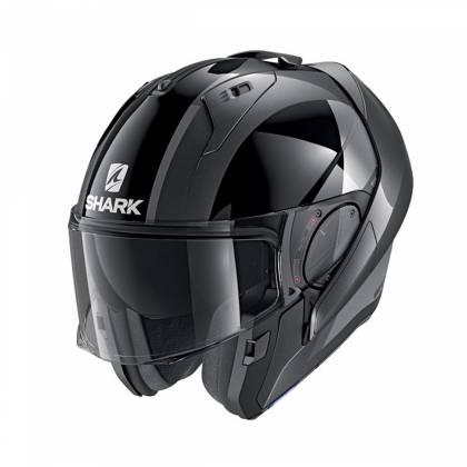 Cască Moto Modulară SHARK EVO ES ENDLESS · Gri / Negru  - 3