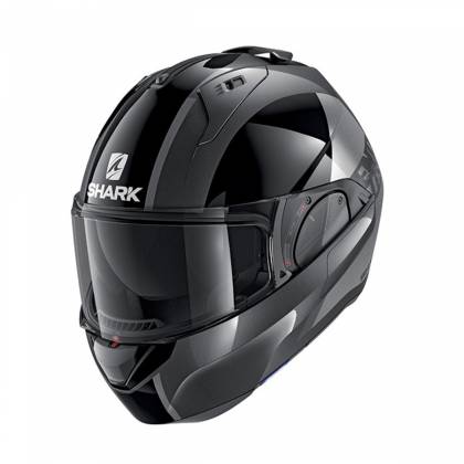Cască Moto Modulară SHARK EVO ES ENDLESS · Gri / Negru  - 0