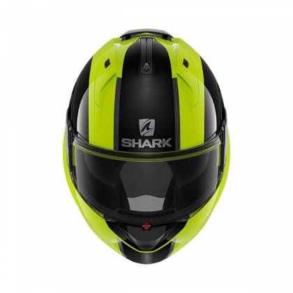 Cască Moto Modulară SHARK EVO ES ENDLESS · Galben / Negru / Argintiu  - 1