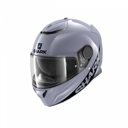 Cască Moto Integrală SHARK SPARTAN BLANK · Gri  - 0