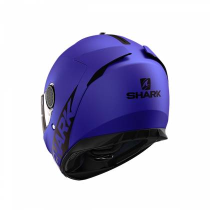 Cască Moto Integrală SHARK SPARTAN BLANK · Albastru Mat  - 2