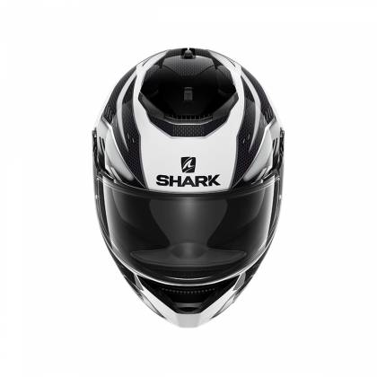 Cască Moto Integrală SHARK SPARTAN ANTHEON · Alb / Argintiu / Negru  - 1