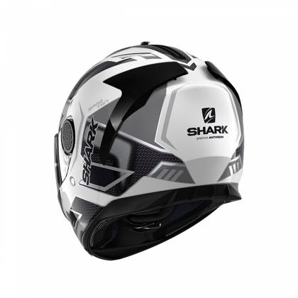 Cască Moto Integrală SHARK SPARTAN ANTHEON · Alb / Argintiu / Negru  - 2