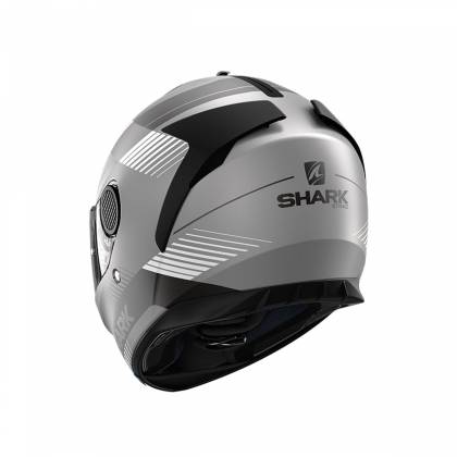 Cască Moto Integrală SHARK SPARTAN STRAD · Gri / Argintiu / Negru  - 2