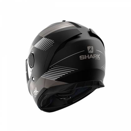 Cască Moto Integrală SHARK SPARTAN STRAD · Negru / Argintiu / Gri  - 2