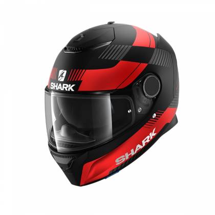 Cască Moto Integrală SHARK SPARTAN STRAD · Negru / Roșu / Gri  - 0