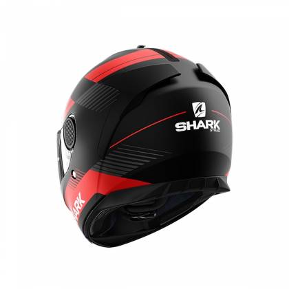 Cască Moto Integrală SHARK SPARTAN STRAD · Negru / Roșu / Gri  - 2