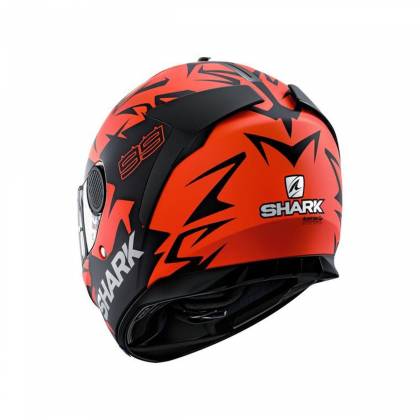 Cască Moto Integrală SHARK SPARTAN REPLICA LORENZO AUSTRIAN GP · Negru / Roșu  - 2