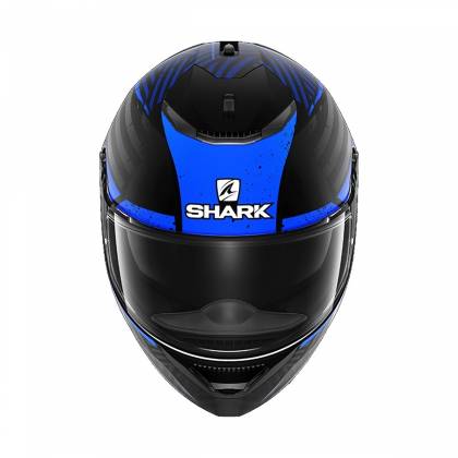 Cască Moto Integrală SHARK SPARTAN 1.2 KOBRAK · Negru / Albastru Mat  - 1