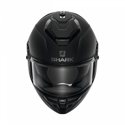 Cască Moto Integrală SHARK SPARTAN GT BLANK · Negru Mat  - 1