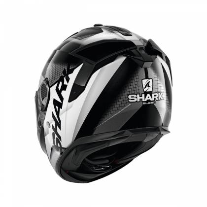Cască Moto Integrală SHARK SPARTAN GT ELGEN · Gri / Negru / Alb  - 2