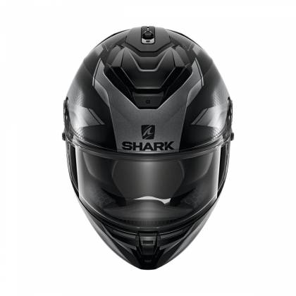 Cască Moto Integrală SHARK SPARTAN GT ELGEN · Gri / Negru Mat  - 1