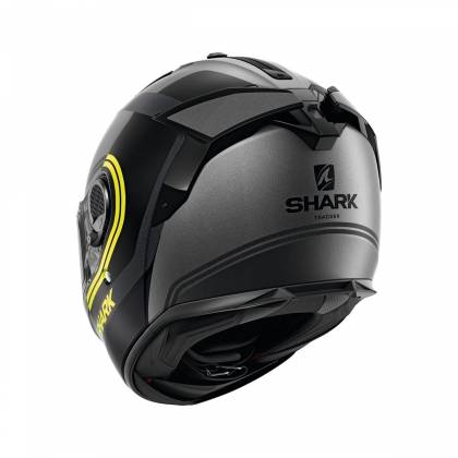 Cască Moto Integrală SHARK SPARTAN GT TRACKER · Negru / Gri / Galben Mat  - 2