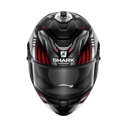 Cască Moto Integrală SHARK SPARTAN GT REPLIKAN · Negru / Argintiu / Roșu  - 1