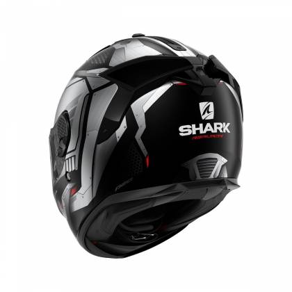 Cască Moto Integrală SHARK SPARTAN GT REPLIKAN · Negru / Argintiu / Roșu  - 2