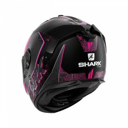 Cască Moto Integrală SHARK SPARTAN GT RYSER · Negru / Gri / Mov  - 2