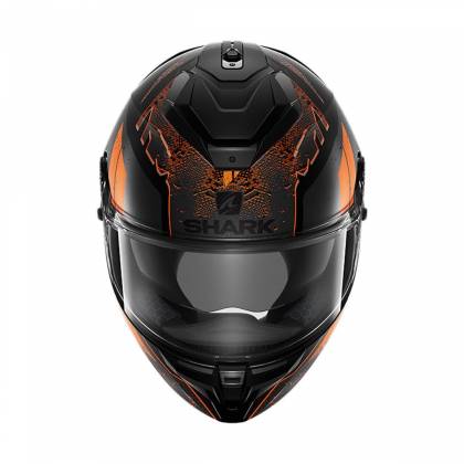 Cască Moto Integrală SHARK SPARTAN GT RYSER · Negru / Gri / Portocaliu  - 1
