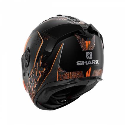 Cască Moto Integrală SHARK SPARTAN GT RYSER · Negru / Gri / Portocaliu  - 2