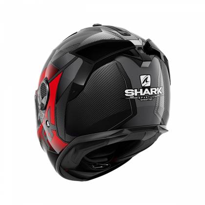 Cască Moto Integrală SHARK SPARTAN GT CARBON SHESTTER · Gri / Roșu  - 2