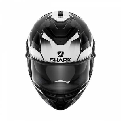 Cască Moto Integrală SHARK SPARTAN GT CARBON SHESTTER · Gri / Alb  - 1