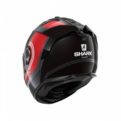 Cască Moto Integrală SHARK SPARTAN GT CARBON TRACKER · Gri / Negru / Roșu  - 2
