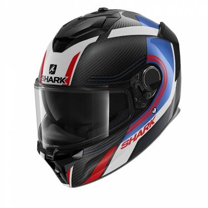 Cască Moto Integrală SHARK SPARTAN GT CARBON TRACKER · Negru / Roșu / Albastru / Alb  - 0