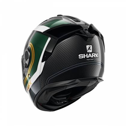 Cască Moto Integrală SHARK SPARTAN GT CARBON TRACKER · Negru / Verde / Auriu  - 2
