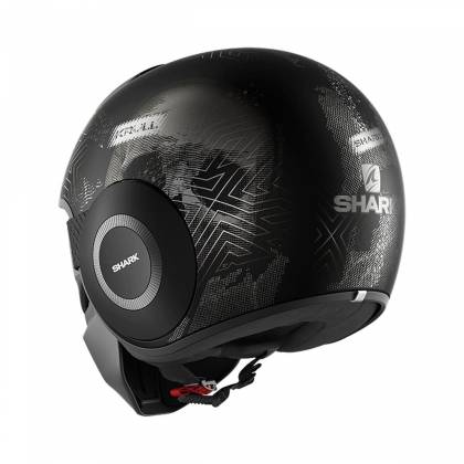 Cască Moto Open Face SHARK STREET DRAK KRULL · Negru / Gri Mat  - 2
