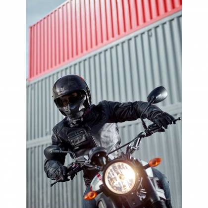 Cască Moto Open Face SHARK S-DRAK 2 CARBON SKIN · Negru  - 6