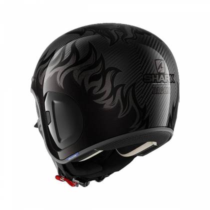 Cască Moto Open Face SHARK S-DRAK 2 CARBON DAGON · Negru / Gri  - 2