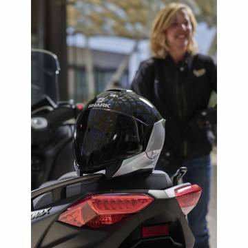 Cască Moto Open-Face SHARK CITYCRUISER BLANK · Negru Mat  - 11