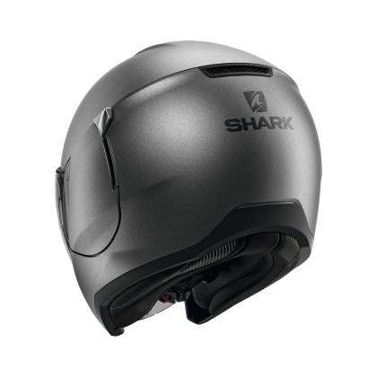 Cască Moto Open-Face SHARK CITYCRUISER BLANK · Gri Mat  - 2