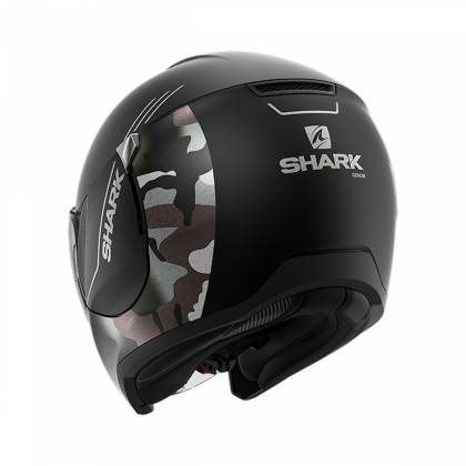 Cască Moto Open-Face SHARK CITYCRUISER GENOM · Negru / Argintiu / Gri Mat  - 2