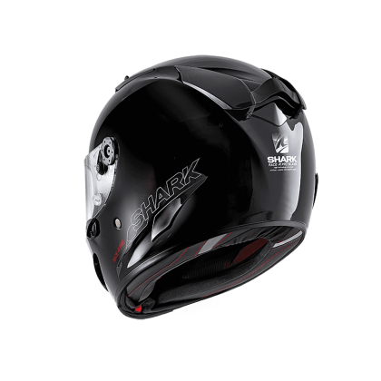 Cască Moto Integrală SHARK RACE R-PRO BLANK · Negru  - 2