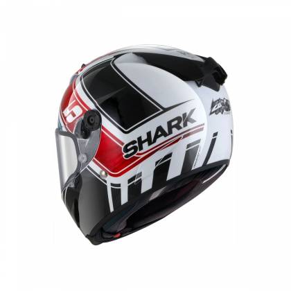 Cască Moto Integrală SHARK RACE-R PRO REPLICA ZARCO GP FRANCE · Alb / Albastru / Roșu  - 2