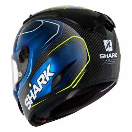 Cască Moto Integrală SHARK RACE-R PRO REPLICA GUINTOLI 2017 · Gri / Albastru / Roșu  - 2