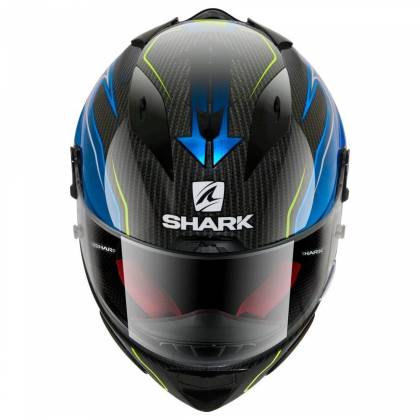 Cască Moto Integrală SHARK RACE-R PRO REPLICA GUINTOLI 2017 · Gri / Albastru / Roșu  - 1