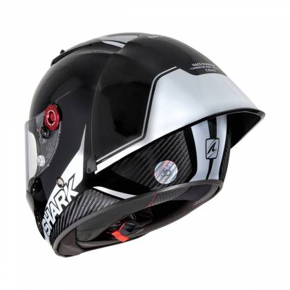 Cască Moto Integrală SHARK RACE-R PRO GP 30TH ANNIVERSARY · Negru / Alb  - 2