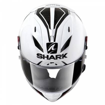Cască Moto Integrală SHARK RACE-R PRO GP 30TH ANNIVERSARY · Alb / Negru  - 1
