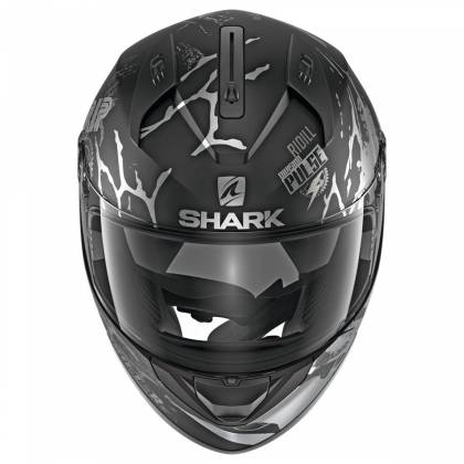 Cască Moto Integrală SHARK RIDILL PULSE  · Negru / Gri Mat  - 1