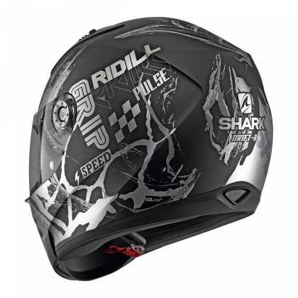 Cască Moto Integrală SHARK RIDILL PULSE  · Negru / Gri Mat  - 2
