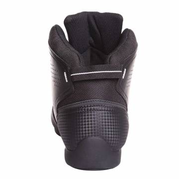 Ghete Moto Damă din Piele & Textil BERING JASPER LADY · Negru / Alb  - 2