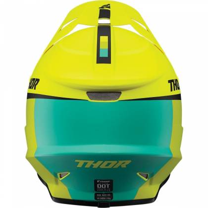 Cască Enduro - Cross THOR SECTOR RACER ·  Galben Fluo / Verde Fluo / Negru Mat  - 2