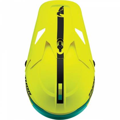 Cască Enduro - Cross THOR SECTOR RACER ·  Galben Fluo / Verde Fluo / Negru Mat  - 3