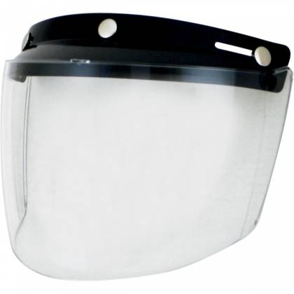 Vizieră 3-SNAP FLIP SHIELD · Clear  - 0